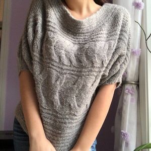 knit sweater blouse